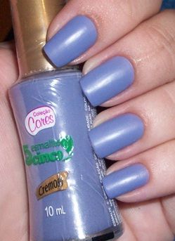 Esmalte 5 Cor azul fosco