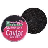 Caviar cor preto